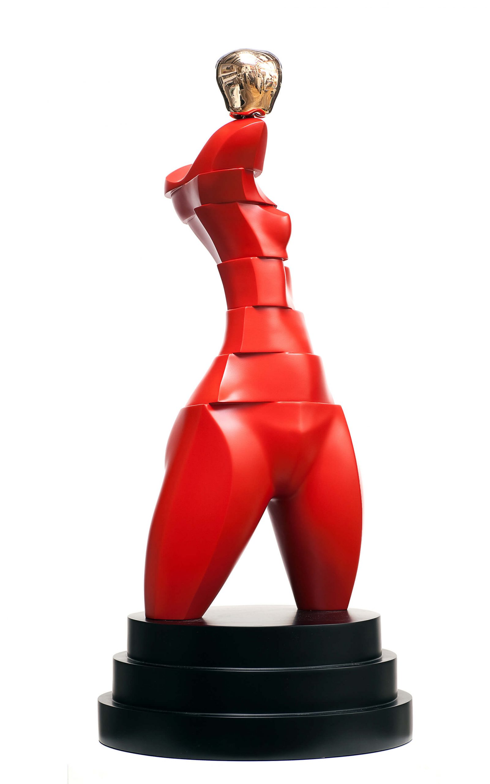 Isaac Kahn | sculture - Red Torso