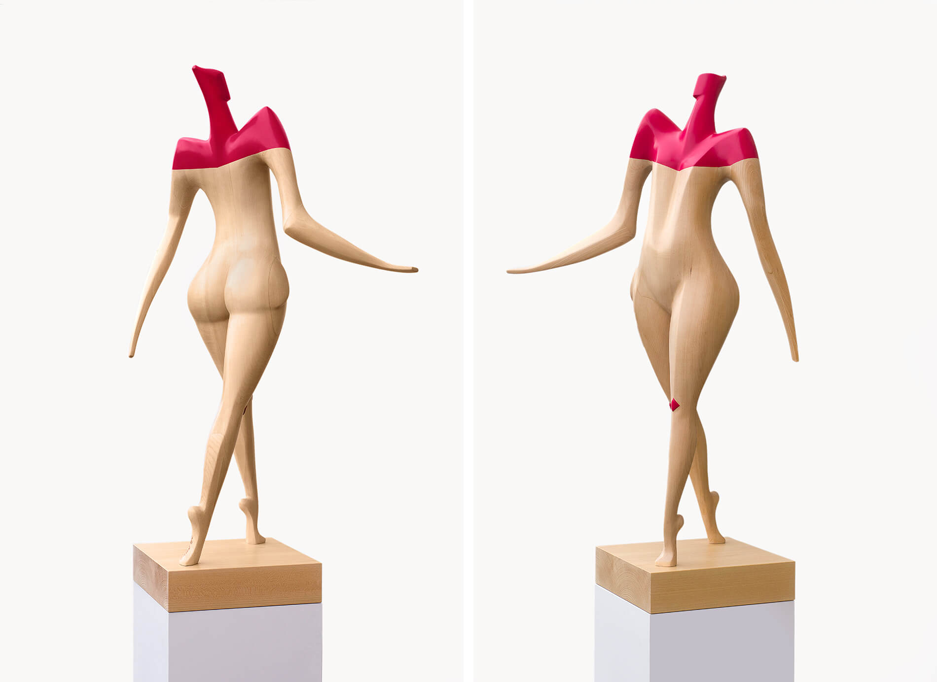 Isaac Kahn | sculture - Dancer, Front | Back