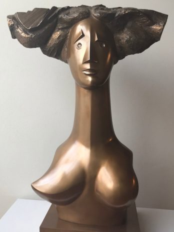 Head of woman