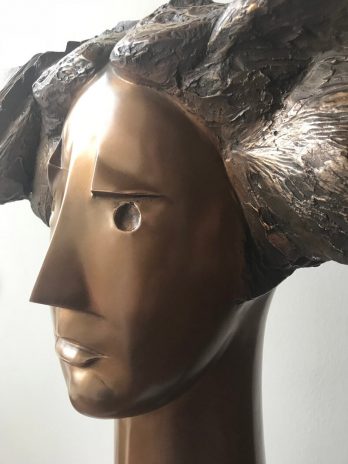 Head of woman