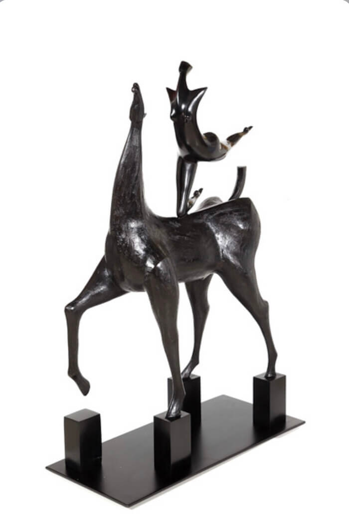 Isaac Kahn | Lady Riding Sculpture